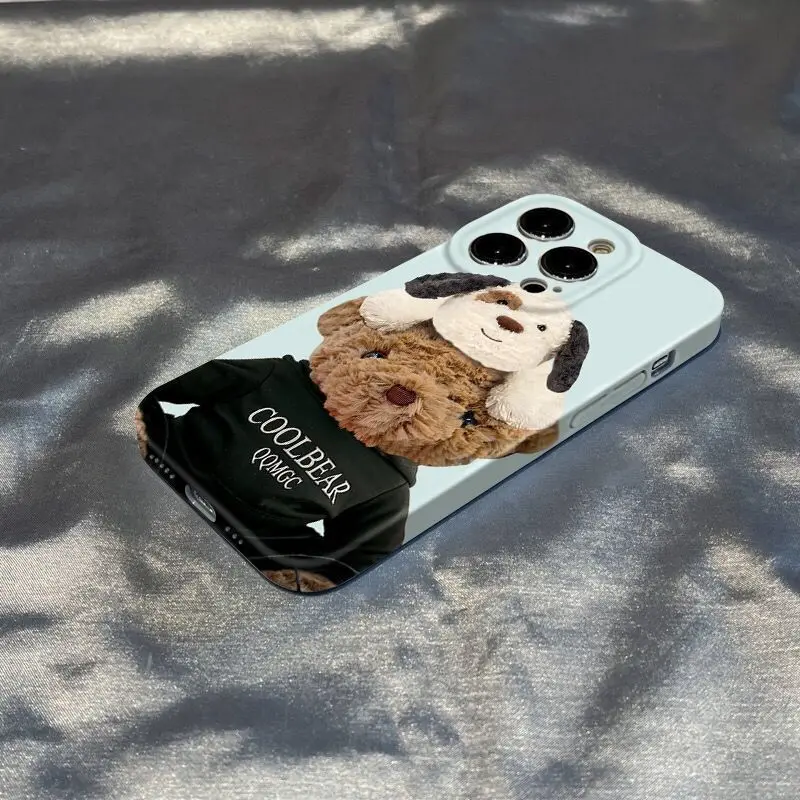 DMAWMJ Cute cartoon bear dog phone case for iphone 14 pro max 13 11 12 Camera protective cover for iphone xr xs max x 7 p 8 plus
DMAWMJ Cute cartoon bear dog phone case for iphone 14 pro max 13 11 12 Camera protective cover for iphone xr xs max x 7 p 8 plus