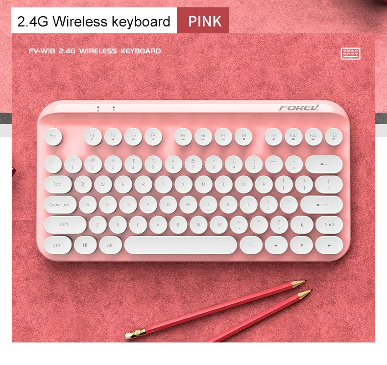 2.4Ghz Wirless Keyboard 88 Keys Pink Keyboard Computer and Office Keyboard Ios Android Pc Cute Keyboard 2022 New In
2.4Ghz Wirless Keyboard 88 Keys Pink Keyboard Computer and Office Keyboard Ios Android Pc Cute Keyboard 2022 New In
