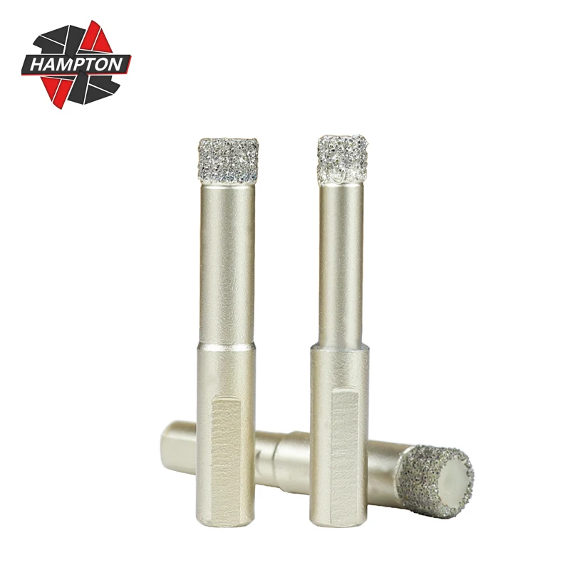 HAMPTON Diamond Drill Bit 6/8/10/12/14mm Tile Hole Saw Cutter For Glass Marble Granite Brick Tile Ceramic Concrete Drilling
HAMPTON Diamond Drill Bit 6/8/10/12/14mm Tile Hole Saw Cutter For Glass Marble Granite Brick Tile Ceramic Concrete Drilling