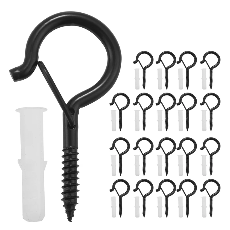 New-20 Pack Q-Hanger Hooks With Safety Buckle,Wall Cabinet Ceiling Hooks For String Lights Plants Wind Chimes Light Clips
New-20 Pack Q-Hanger Hooks With Safety Buckle,Wall Cabinet Ceiling Hooks For String Lights Plants Wind Chimes Light Clips