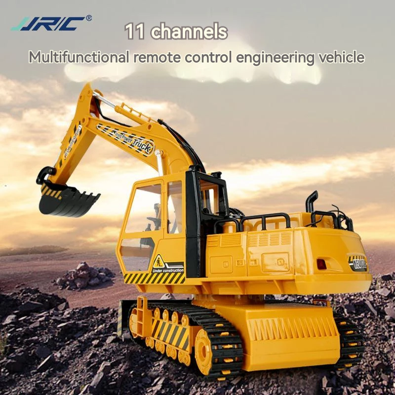 JJRC Children's Engineering Car Series 6 Channel Remote Control Excavator Dump Car Charging Model Remote Control Car Toy Gift
JJRC Children's Engineering Car Series 6 Channel Remote Control Excavator Dump Car Charging Model Remote Control Car Toy Gift