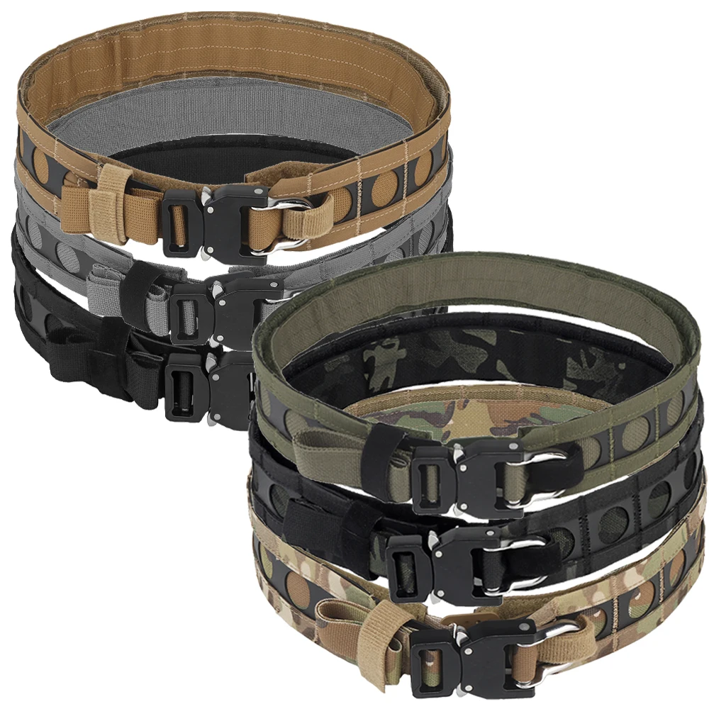 Tactical Combat Military Molle Belt 2 In 1 Bison Belt Quick Detach Metal Buckle Hunting Shooting Airsoft Accessories
Tactical Combat Military Molle Belt 2 In 1 Bison Belt Quick Detach Metal Buckle Hunting Shooting Airsoft Accessories