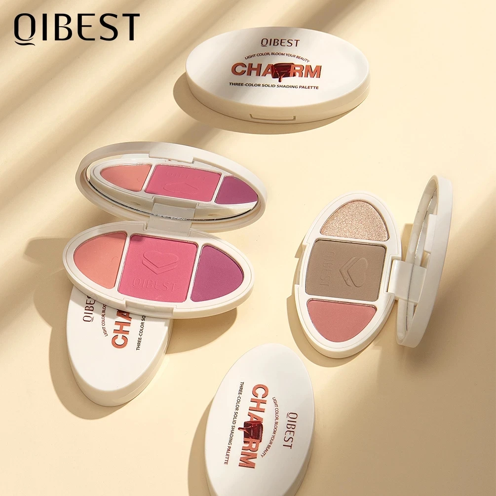 QIBEST Makeup Palette 3 in 1 Bronzer Highlighter Powder Blush Palette Matte Shimmer Face Contour Palette Face Sculpt Cosmetics
QIBEST Makeup Palette 3 in 1 Bronzer Highlighter Powder Blush Palette Matte Shimmer Face Contour Palette Face Sculpt Cosmetics