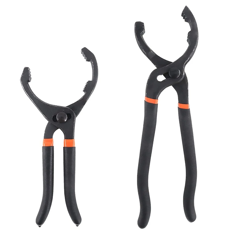 2Pcs Universal 10 Inch And 12 Inch Large Adjustable Oil Filter Pliers Hand Removal Oil Filters For Removing Motorcycles
2Pcs Universal 10 Inch And 12 Inch Large Adjustable Oil Filter Pliers Hand Removal Oil Filters For Removing Motorcycles
