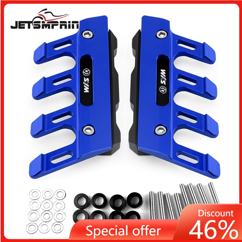 For SYM CRUISYM 150 180 300 Motorcycle Accessories Mudguard Front Fork Protector Guard Block Front Fender Slider Aluminum Parts
For SYM CRUISYM 150 180 300 Motorcycle Accessories Mudguard Front Fork Protector Guard Block Front Fender Slider Aluminum Parts