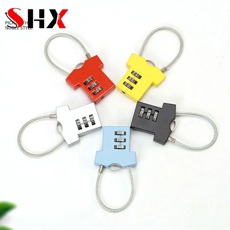 3 Digit Aluminum alloy Password Lock Steel Wire Security Lock Suitcase Luggage Coded Lock Cupboard Cabinet Locker Padlock
3 Digit Aluminum alloy Password Lock Steel Wire Security Lock Suitcase Luggage Coded Lock Cupboard Cabinet Locker Padlock