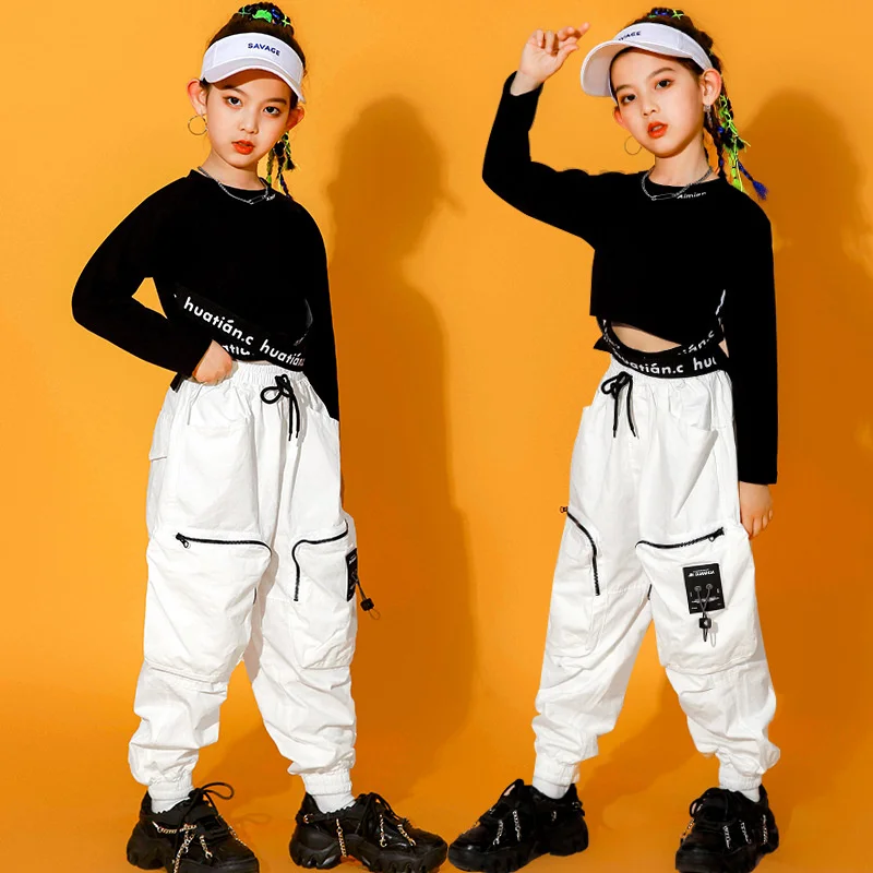 Children's performance clothes girls' walk show autumn navel exposed hip-hop suit jazz dance trendy performance clothes
Children's performance clothes girls' walk show autumn navel exposed hip-hop suit jazz dance trendy performance clothes