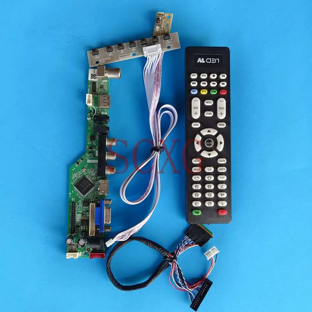 Fit LP156WH3-TLS3 монитор аналоговый ТВ-сигнал 40 Pin LVDS 15,6 "VGA HDMI-совместимый AV USB 1366 768 светодиодный ЖК-драйвер платы контроллера 
Fit LP156WH3-TLS3 монитор аналоговый ТВ-сигнал 40 Pin LVDS 15,6 "VGA HDMI-совместимый AV USB 1366 768 светодиодный ЖК-драйвер платы контроллера
