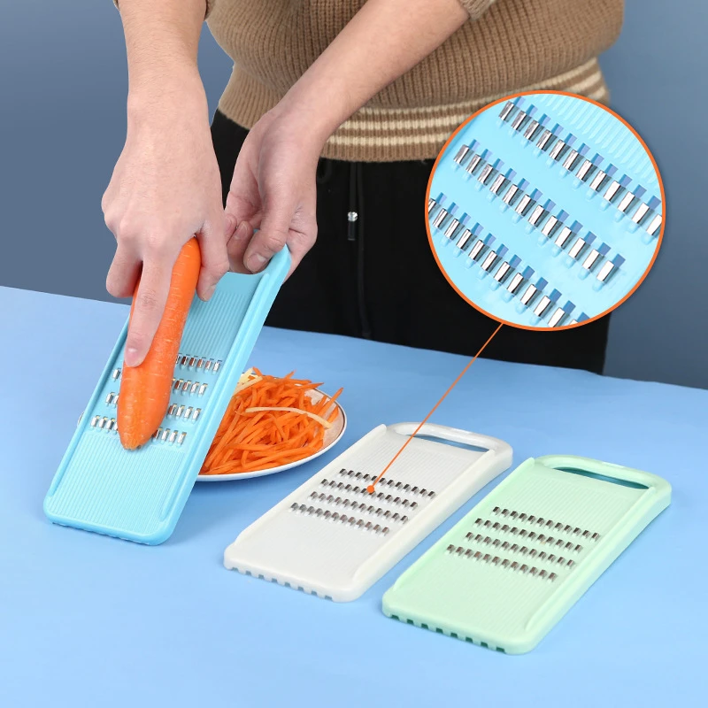 

Household Vegetable Fruit Grater Kitchen Portable Fast Cucumber Radish Shredder Not Hurt Hands Cut Potato Strips Auxiliary Tool