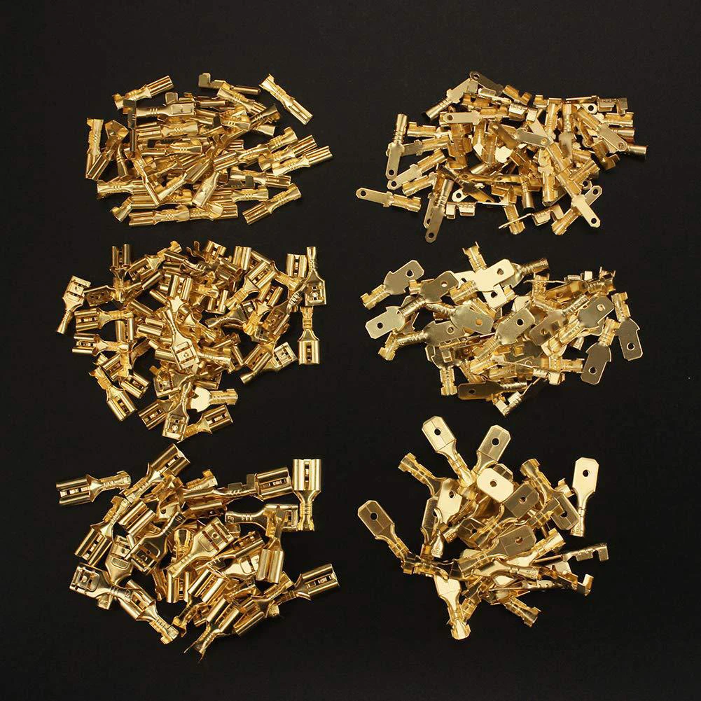 Accessories Wire Connectors Male Female Engineering Accessories For 0.5 To 2.5 Square Wires Home 2.8/4.8/6.3mm 480 Pcs
Accessories Wire Connectors Male Female Engineering Accessories For 0.5 To 2.5 Square Wires Home 2.8/4.8/6.3mm 480 Pcs