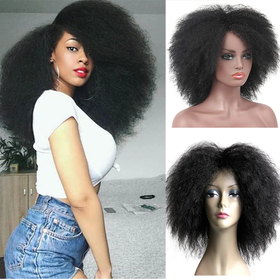HOUYAN Synthetic wig long hair African small curly hair fluffy curly black female wig synthetic fake heat-resistant wig
HOUYAN Synthetic wig long hair African small curly hair fluffy curly black female wig synthetic fake heat-resistant wig