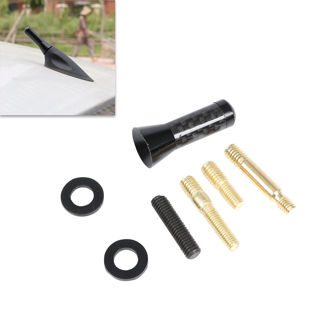 Universal Vehicle Antenna Aluminum 1.4" Short Carbon Fiber Vehicle Car Radio Antenna Aerial Universal Replacement
Universal Vehicle Antenna Aluminum 1.4" Short Carbon Fiber Vehicle Car Radio Antenna Aerial Universal Replacement