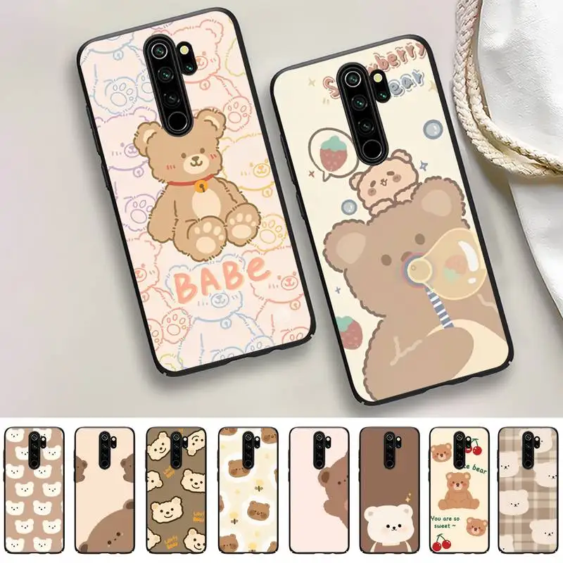 Cartoon Brown Bear Cute Phone Case for Redmi 5 6 7 8 9 A 5plus K20 4X S2 GO 6 K30 pro
Cartoon Brown Bear Cute Phone Case for Redmi 5 6 7 8 9 A 5plus K20 4X S2 GO 6 K30 pro