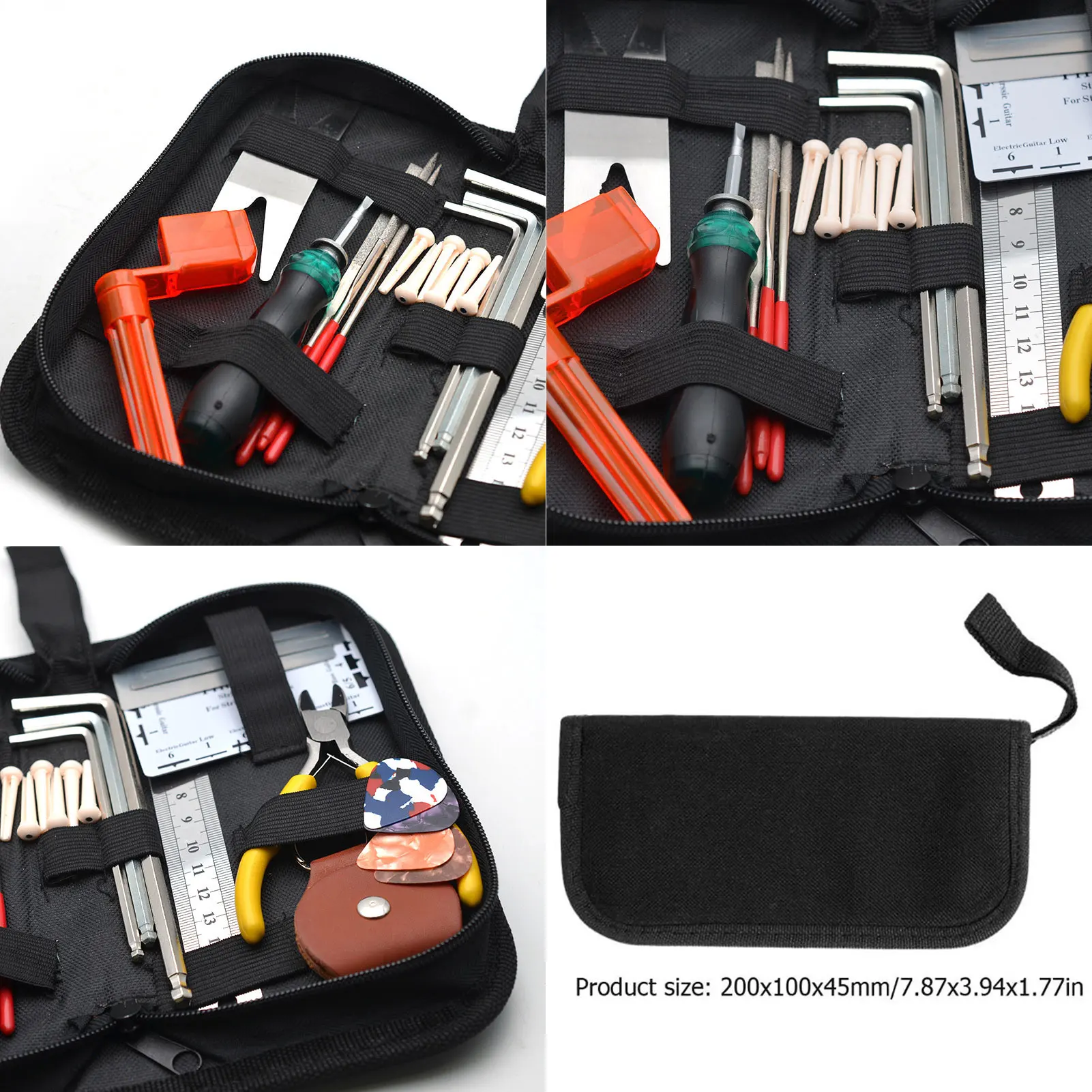 26 Pcs Guitar Repairing Tool Kit Complete Luthier Tools Guitar Maintenance Set All-In-One Guitar Parts Accessories
26 Pcs Guitar Repairing Tool Kit Complete Luthier Tools Guitar Maintenance Set All-In-One Guitar Parts Accessories