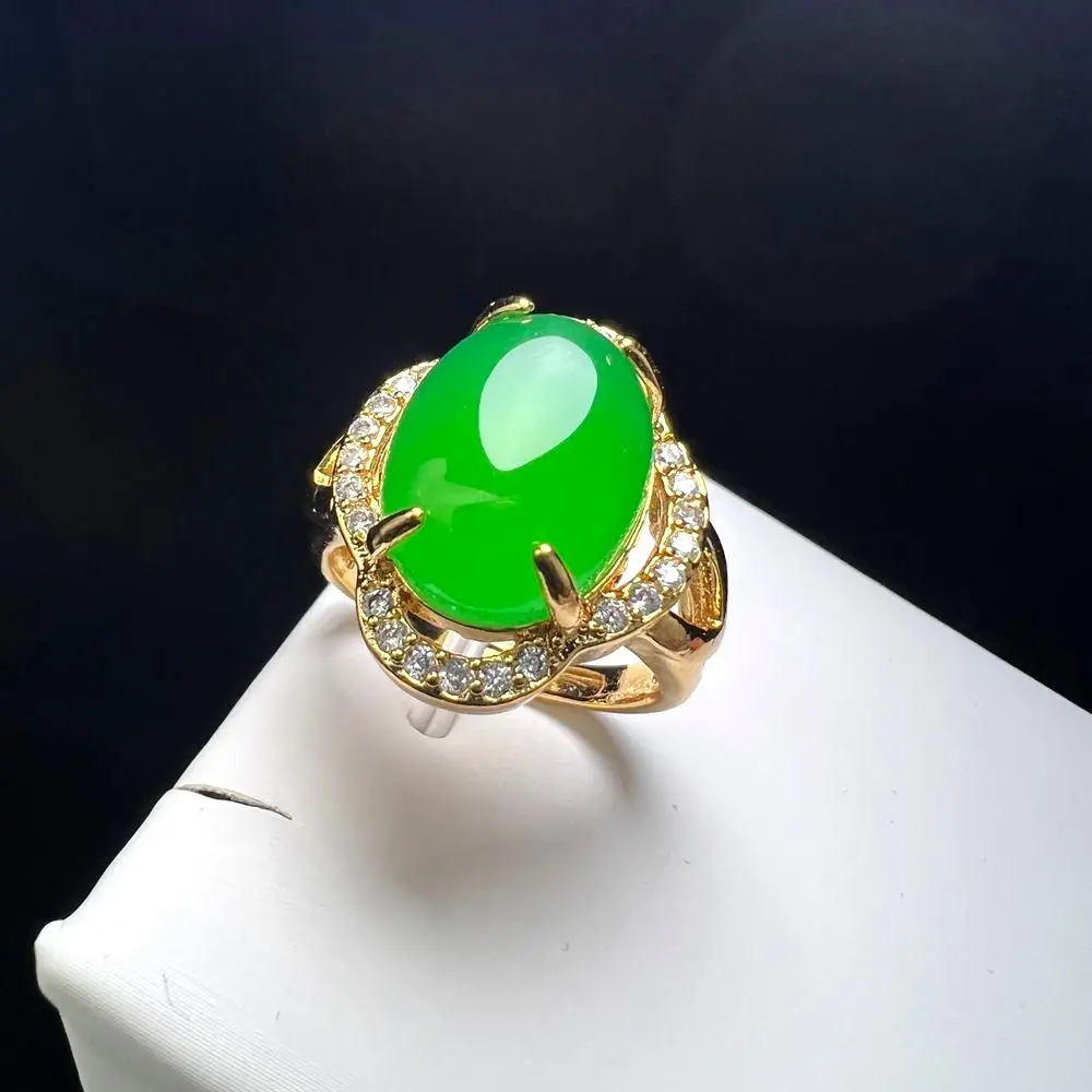 Natural Stone Green Agate Finger Ring Charm Rings Adjustable Zircon Copper Gem Stone Rings For Women 2022 Free Shipping
Natural Stone Green Agate Finger Ring Charm Rings Adjustable Zircon Copper Gem Stone Rings For Women 2022 Free Shipping
