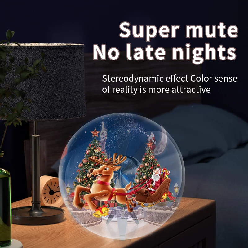 Naked Eye 3D Holographic Fan Projector Convenient Desktop Advertising Machine WIFI Remote Control LED Light Animation Display
Naked Eye 3D Holographic Fan Projector Convenient Desktop Advertising Machine WIFI Remote Control LED Light Animation Display