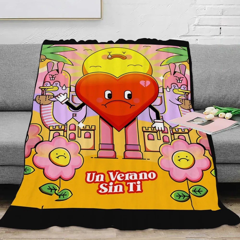 Холщовое одеяло с рисунком плохого кролика Un Verano Sin Ti, фланелевое одеяло s Pop Music, альбом со звездами, теплое покрывало для путешествий, постел...
Холщовое одеяло с рисунком плохого кролика Un Verano Sin Ti, фланелевое одеяло s Pop Music, альбом со звездами, теплое покрывало для путешествий, постел...