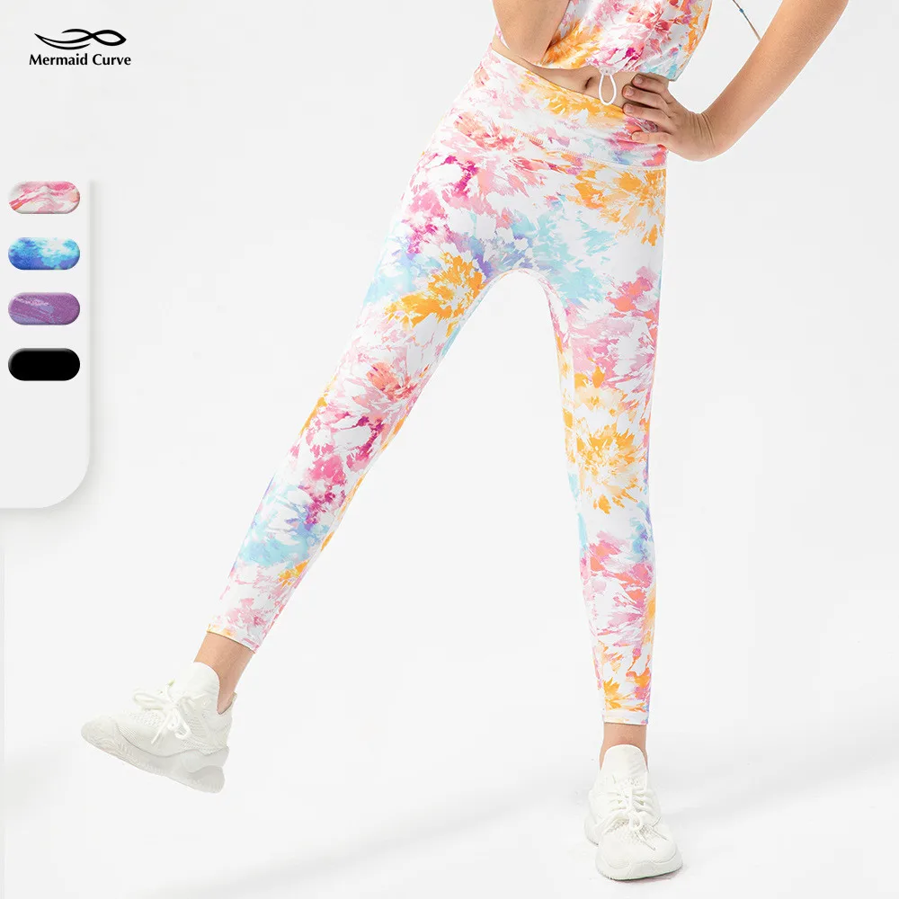 Mermaid Curve Girls Sports Training Yoga Leggings Graffiti Print Running Pants Kids Dance Fitness Pants Children's Tight Trouser
Mermaid Curve Girls Sports Training Yoga Leggings Graffiti Print Running Pants Kids Dance Fitness Pants Children's Tight Trouser