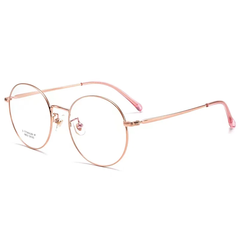 52mm Ultra pure titanium full frame circular eyeglass frame for men and women anti blue prescription eyeglass frame 8802
52mm Ultra pure titanium full frame circular eyeglass frame for men and women anti blue prescription eyeglass frame 8802