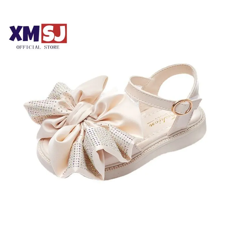 Girls Sandals 2023 Summer New Little Princess Rhinestone Bow Soft Kids Fashion Versatile Unique Children Open-toe Dress Shoes
Girls Sandals 2023 Summer New Little Princess Rhinestone Bow Soft Kids Fashion Versatile Unique Children Open-toe Dress Shoes