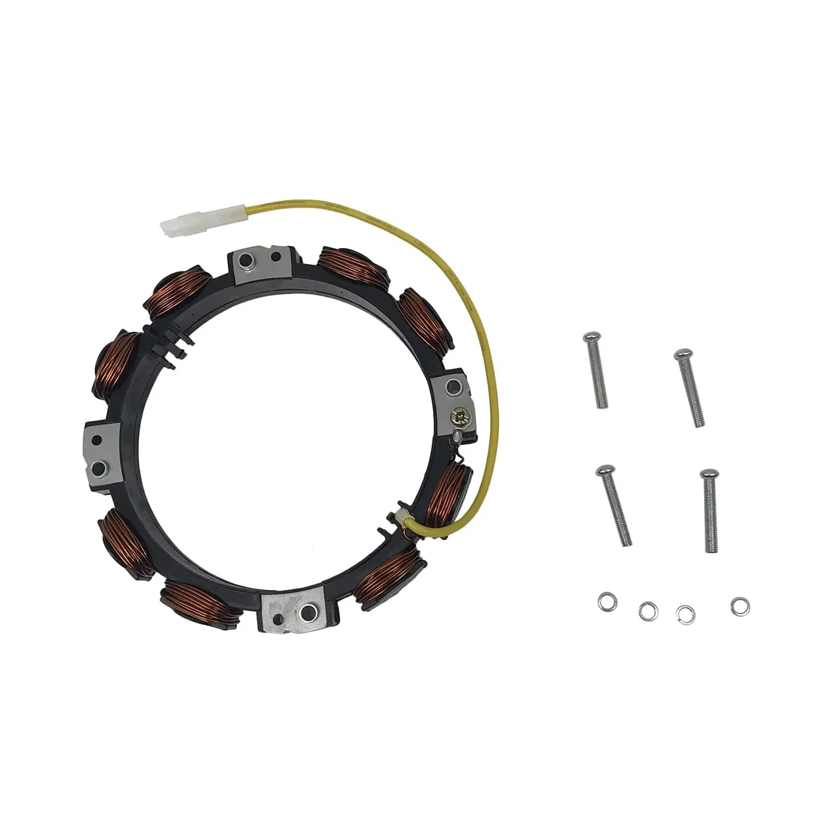 592829 Alternator Stator Coil for Briggs & Stratton 691065 392595 356776 Fits 21000, 31000, 38000 44000 Series Engines
592829 Alternator Stator Coil for Briggs & Stratton 691065 392595 356776 Fits 21000, 31000, 38000 44000 Series Engines