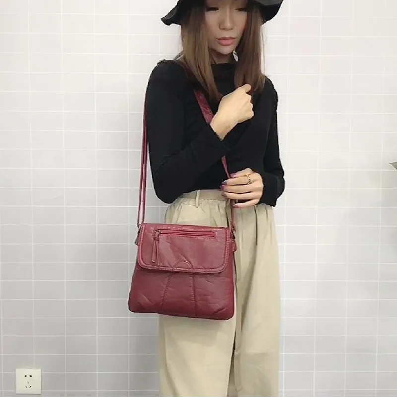 Brand Designer Women's Bags 2022 High Quality Crossbody Bag Soft PU Leather Shoulder Bag Fashion Women Bags Handbags Purses
Brand Designer Women's Bags 2022 High Quality Crossbody Bag Soft PU Leather Shoulder Bag Fashion Women Bags Handbags Purses