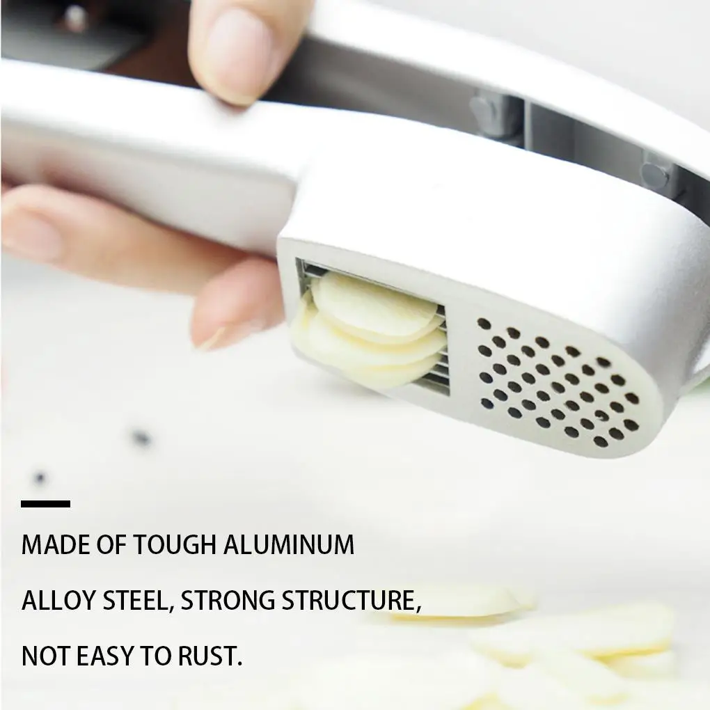 1pc 2-In-1 Garlic Press Slicer Home Kitchen Garlic Metal Masher Crusher With Brush And Peeler Multifunction Kitchen Accessories
1pc 2-In-1 Garlic Press Slicer Home Kitchen Garlic Metal Masher Crusher With Brush And Peeler Multifunction Kitchen Accessories