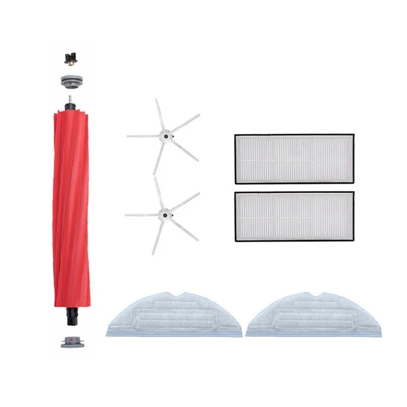 Replacement Main Brush Mop Rag Hepa Filter Side Brush for Xiaomi Roborock S7 T7S T7Plus Vacuum Cleaner Parts
Replacement Main Brush Mop Rag Hepa Filter Side Brush for Xiaomi Roborock S7 T7S T7Plus Vacuum Cleaner Parts
