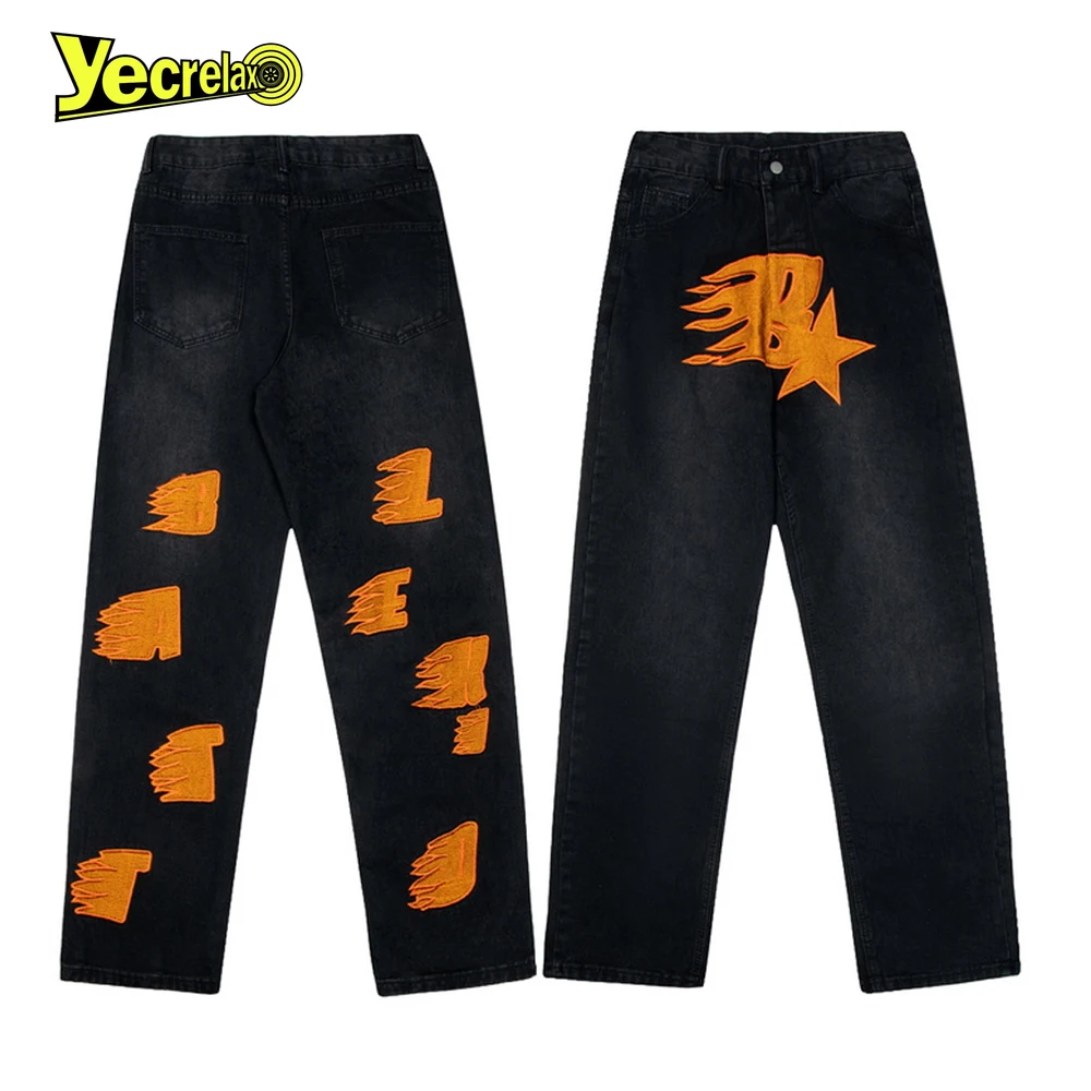 2022 New Harajuku Retro Ankle Zipper Button Pockets Jeans Pants Men and Women Streetwear Casual Vibe Style Denim Trousers Black
2022 New Harajuku Retro Ankle Zipper Button Pockets Jeans Pants Men and Women Streetwear Casual Vibe Style Denim Trousers Black