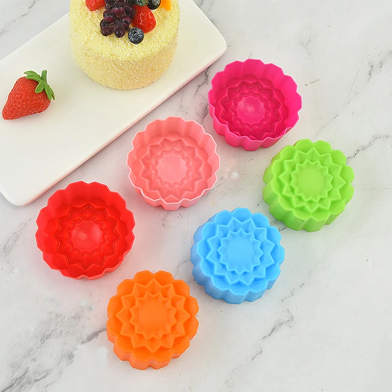 1/6Pcs Moon Cake Shaped Silicone Cake Cup Liner Baking Cup Mold Muffin Cake Tool Bakeware Baking Pastry Kitchen Tools
1/6Pcs Moon Cake Shaped Silicone Cake Cup Liner Baking Cup Mold Muffin Cake Tool Bakeware Baking Pastry Kitchen Tools