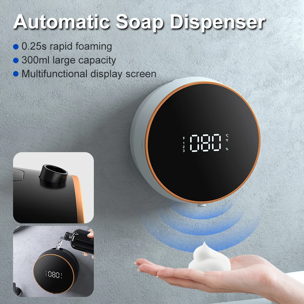 Touchless Wall-mounted Automatic Soap 3-Level Adjustable Dispenser Infrared Sensor Hands Free Hand Sanitizer Tools New Hot Sale
Touchless Wall-mounted Automatic Soap 3-Level Adjustable Dispenser Infrared Sensor Hands Free Hand Sanitizer Tools New Hot Sale