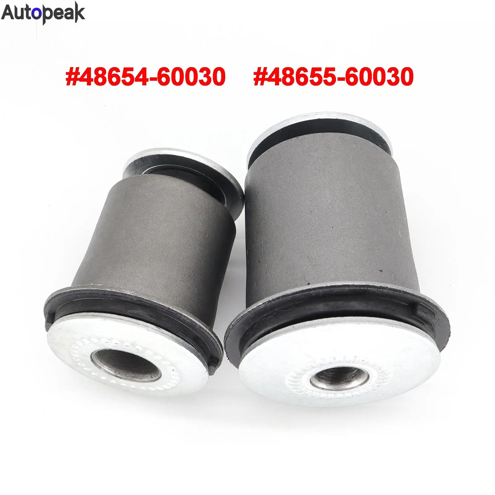2PC Car Front Lower Control Arm Bushing For Toyota 4Runner Land Cruiser Prado J120 Lexus GX470 48654-60030 48655-60030 2003-2009 
2PC Car Front Lower Control Arm Bushing For Toyota 4Runner Land Cruiser Prado J120 Lexus GX470 48654-60030 48655-60030 2003-2009