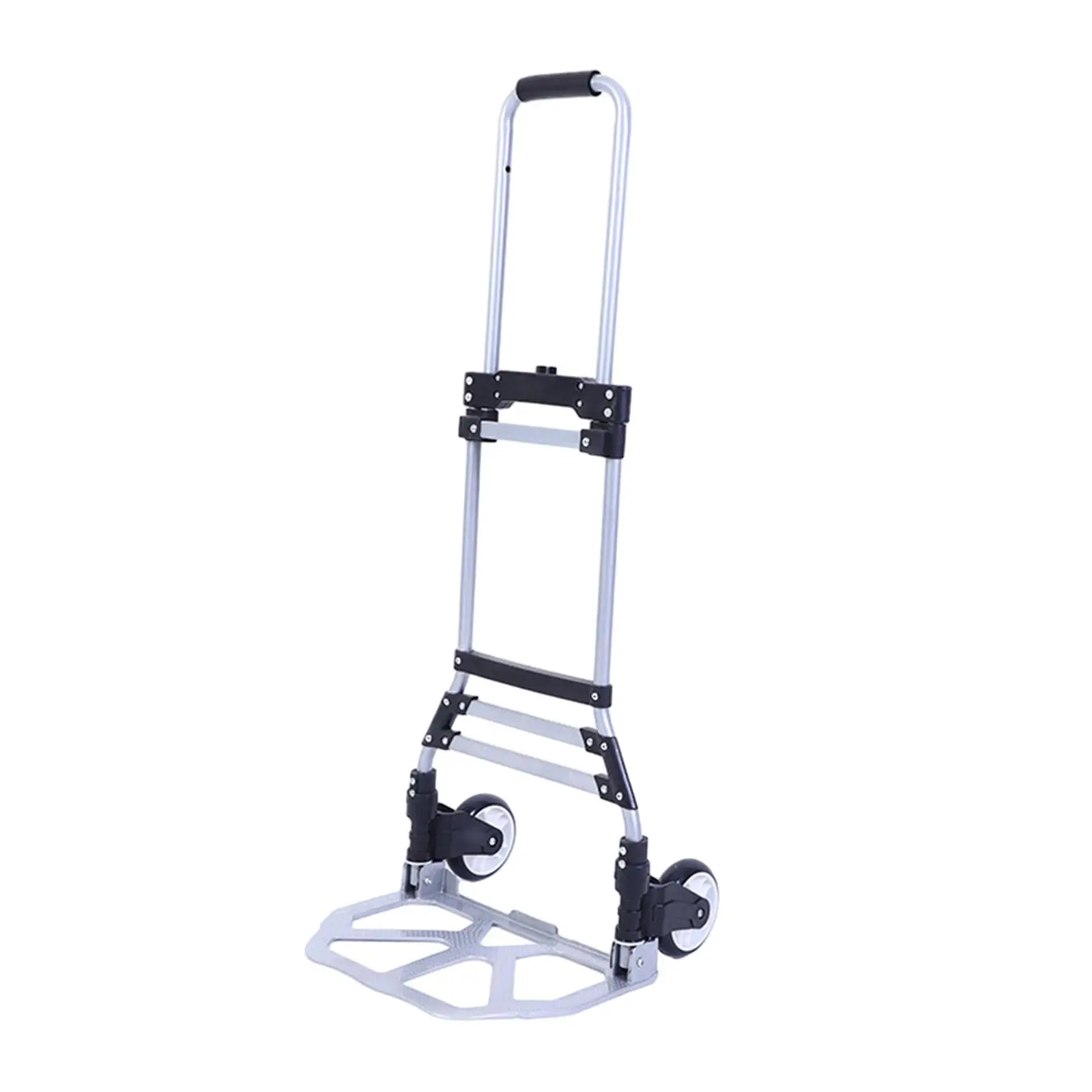 Foldable Roller Shopping Trolley, Folding Luggage Cart, for Travel
Foldable Roller Shopping Trolley, Folding Luggage Cart, for Travel