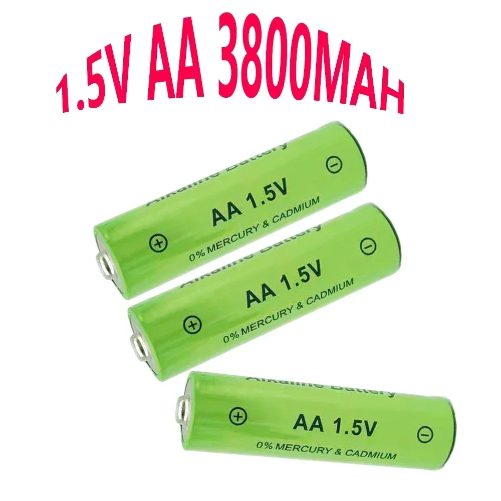 

Brand New AA Battery 3800 MAh Rechargeable Battery NI-MH 1.5 V AA Battery for Clocks, Mice, Computers, Toys So On