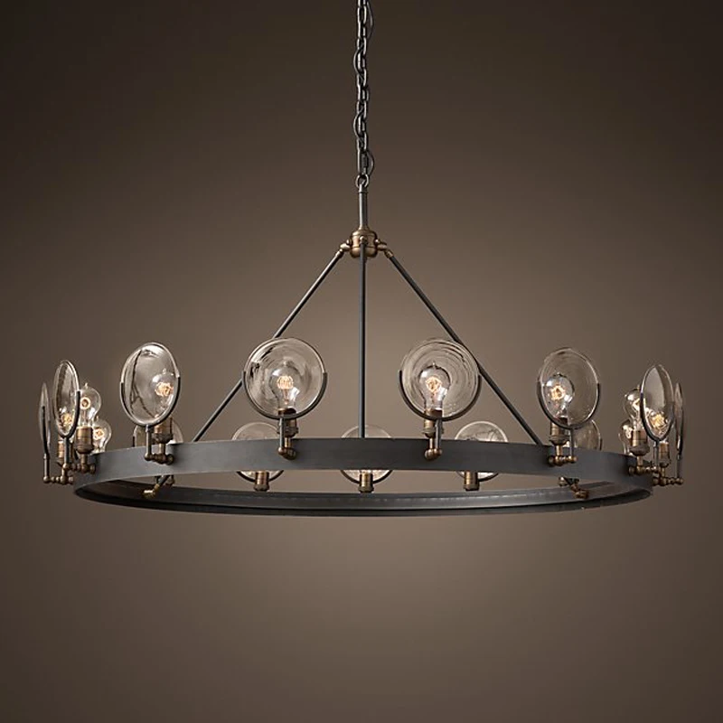 American Retro Simple Loft Industrial Wind Chandelier Clothing Store Nostalgic Lamps
American Retro Simple Loft Industrial Wind Chandelier Clothing Store Nostalgic Lamps