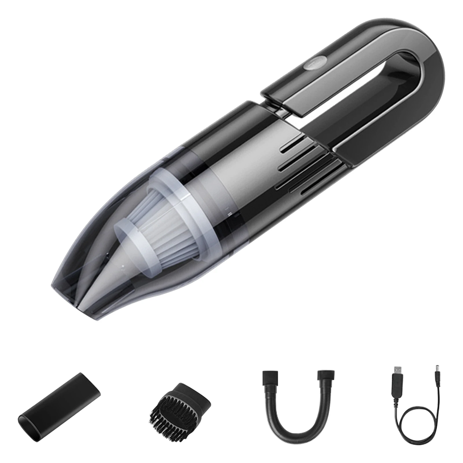 Pet Hair USB Rechargeable Handheld Vacuum Cleaner Car Home Low Noise Home Portable Mini Cordless Vacuum Cleaner
Pet Hair USB Rechargeable Handheld Vacuum Cleaner Car Home Low Noise Home Portable Mini Cordless Vacuum Cleaner
