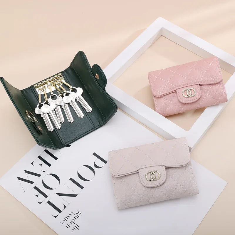 New Leather Wallet Fashion Key Holder 100% Real Cowhide Key Case Mini Purse for Women Nice Gift for Friends Carteras Para Mujer
New Leather Wallet Fashion Key Holder 100% Real Cowhide Key Case Mini Purse for Women Nice Gift for Friends Carteras Para Mujer