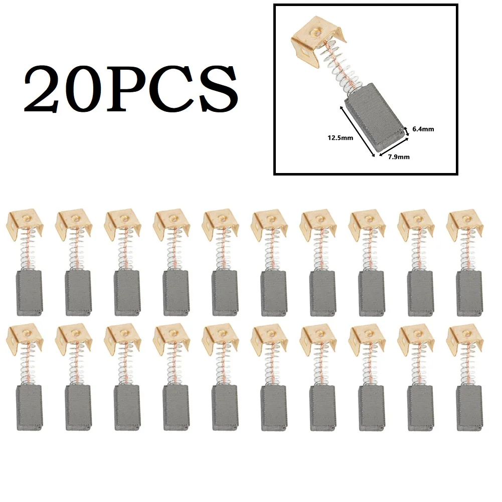 20pc Carbon Brush 596071-00 AST6 Brushes CD105 CD110 Carbon For Angle Grinders KG725 KG915 High Quality Durable
20pc Carbon Brush 596071-00 AST6 Brushes CD105 CD110 Carbon For Angle Grinders KG725 KG915 High Quality Durable