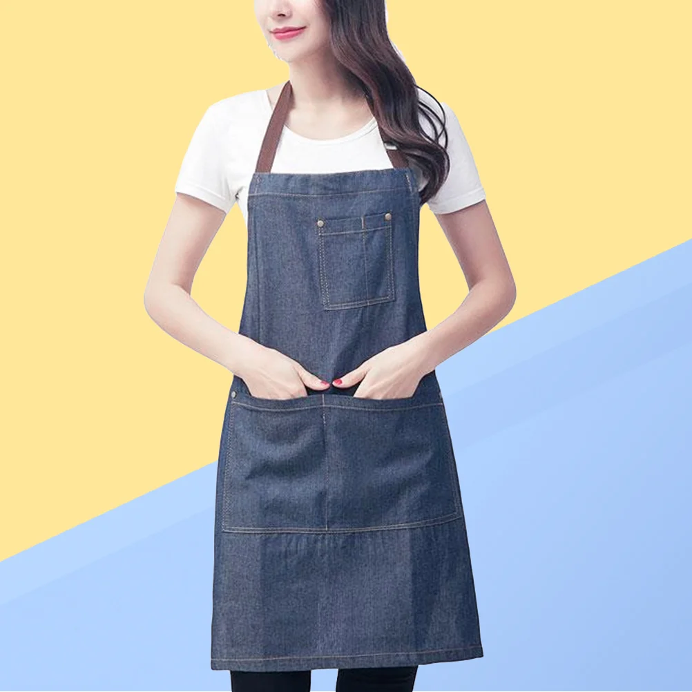 1PC Work Apron Multi-Pocket Denim Adjustable Professional Sarong Apron for Coffee
1PC Work Apron Multi-Pocket Denim Adjustable Professional Sarong Apron for Coffee