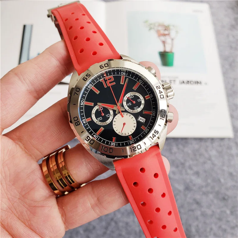 Brand Men Wrist Watches Fashion Luxury Hight Quality Multifunction Leather Strap AAA Quartz Clock T57
Brand Men Wrist Watches Fashion Luxury Hight Quality Multifunction Leather Strap AAA Quartz Clock T57