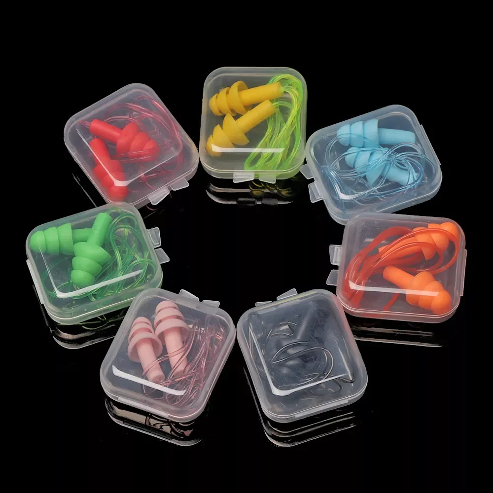 Pair Soft Silicone Ear Plugs Swimming Pool Accessories Water Sports Hearing Protection Noise Reduction Earplugs
Pair Soft Silicone Ear Plugs Swimming Pool Accessories Water Sports Hearing Protection Noise Reduction Earplugs