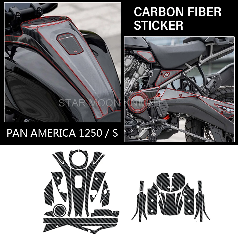 Motorcycle Fuel Tank Pad For HARLEY PAN AMERICA 1250 S PA 1250S PA1250 2021 2022 Accessories Carbon Fiber Pattern Stickers Decal
Motorcycle Fuel Tank Pad For HARLEY PAN AMERICA 1250 S PA 1250S PA1250 2021 2022 Accessories Carbon Fiber Pattern Stickers Decal