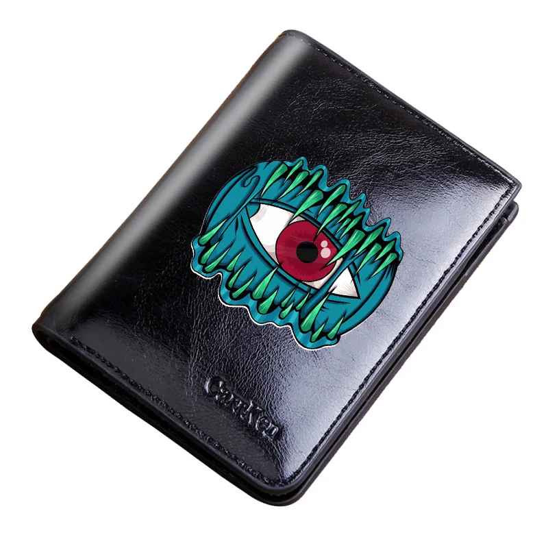 Male Genuine Leather Wallets Cool Dragon Eye Cover Men Women Wallet Small Mini Card Holder Hasp Pocket Zipper Short Purses
Male Genuine Leather Wallets Cool Dragon Eye Cover Men Women Wallet Small Mini Card Holder Hasp Pocket Zipper Short Purses