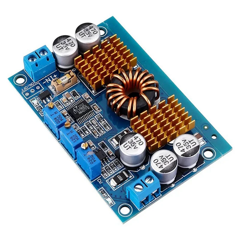 LTC3780 Автоматический Бак-Повышающий Модуль источника питания DC-DC12V24V модуль регулятора напряжения, автомобильный модуль солнечной зарядки
LTC3780 Автоматический Бак-Повышающий Модуль источника питания DC-DC12V24V модуль регулятора напряжения, автомобильный модуль солнечной зарядки