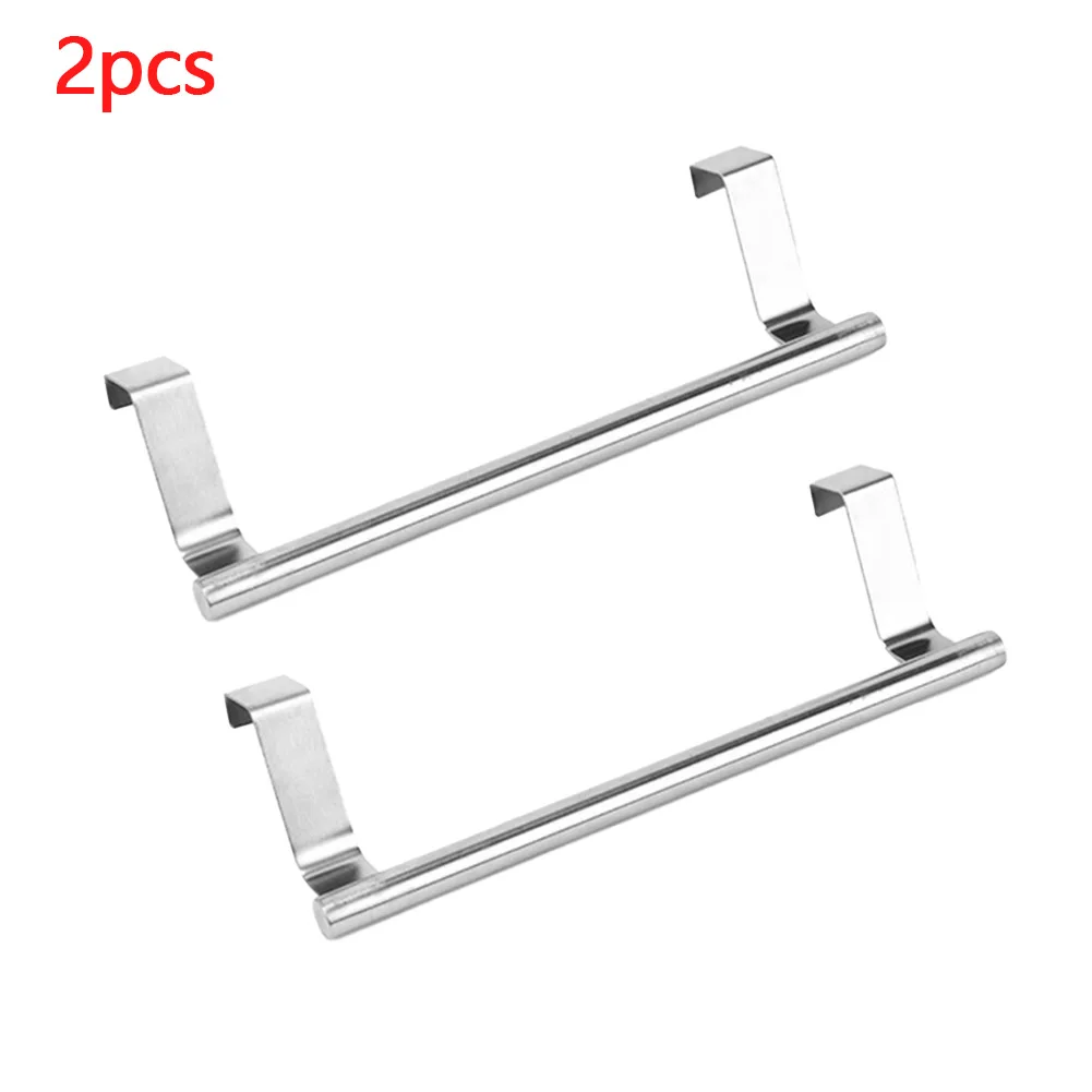 2pcs Towel Hanger Bathroom Towel Holder Stand Stainless Steel Towels Rack Bar Kitchen Cabinet Door Hanging Organizer Shelf
2pcs Towel Hanger Bathroom Towel Holder Stand Stainless Steel Towels Rack Bar Kitchen Cabinet Door Hanging Organizer Shelf