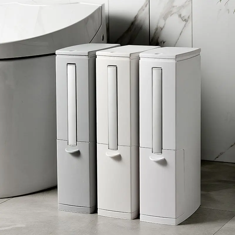 Multi-function Crack Trash Can Toilet Brush Set Narrow Rubbish Bin Dustbin Garbage Bucket With Hidden Toilet Brush Holder
Multi-function Crack Trash Can Toilet Brush Set Narrow Rubbish Bin Dustbin Garbage Bucket With Hidden Toilet Brush Holder