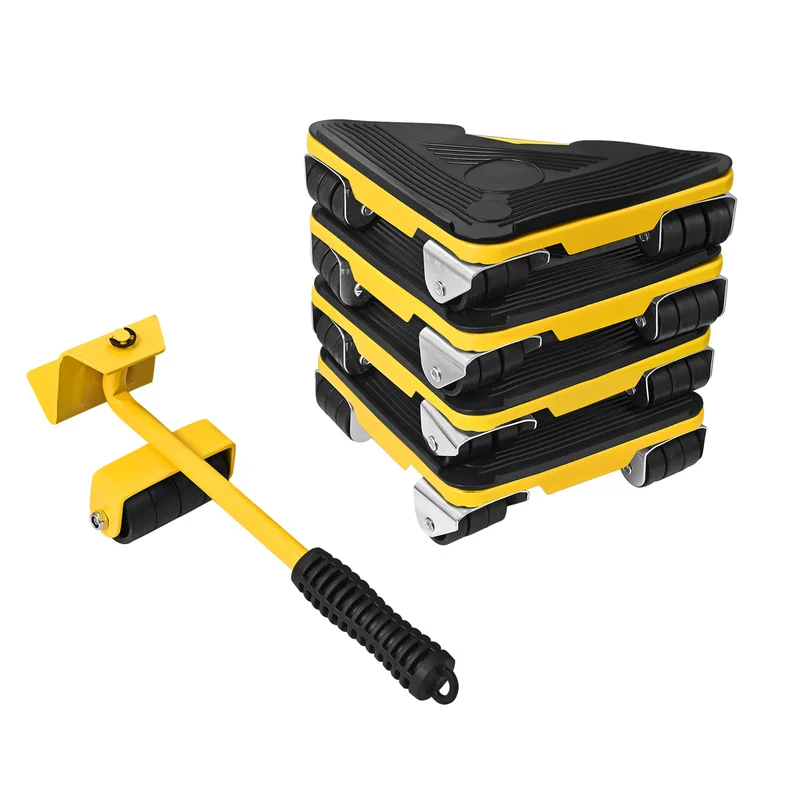 Professional Furniture Transport Lifter Tool Set Heavy Duty Stuffs Moving Hand Tools Set Furniture Mover Wheel Bar Roller Device
Professional Furniture Transport Lifter Tool Set Heavy Duty Stuffs Moving Hand Tools Set Furniture Mover Wheel Bar Roller Device