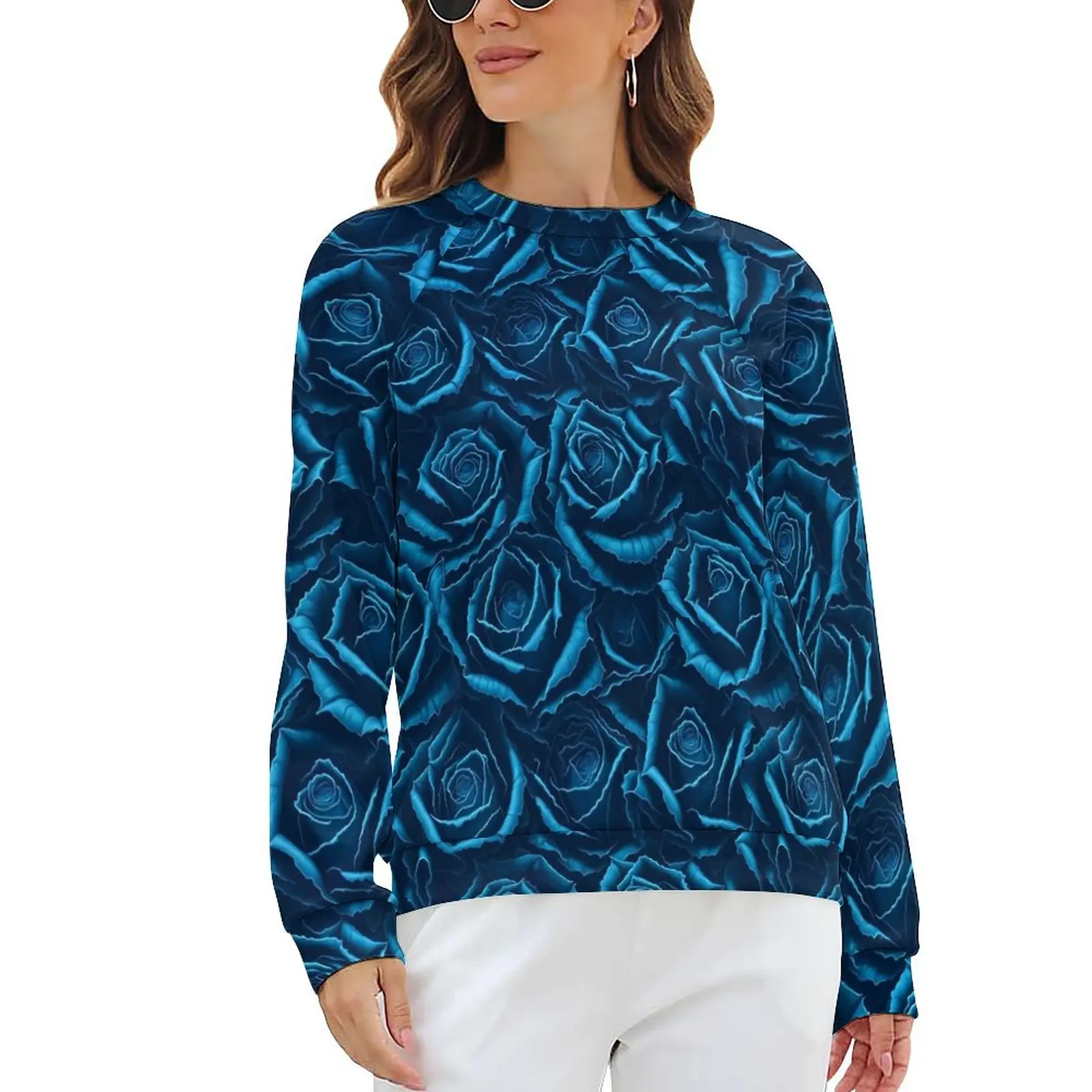 Blue Rose Floral Casual Hoodies Vintage Flowers Retro Graphic Hoodie Winter Long Sleeve Korean Fashion Oversized Sweatshirts
Blue Rose Floral Casual Hoodies Vintage Flowers Retro Graphic Hoodie Winter Long Sleeve Korean Fashion Oversized Sweatshirts