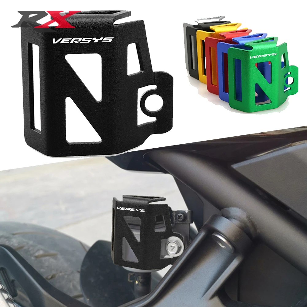 With Logo "Versys" For Kawasaki Versys X300 Motorcycle High Quality Accessories Rear Brake Fluid Reservoir Guard Cover Protector
With Logo "Versys" For Kawasaki Versys X300 Motorcycle High Quality Accessories Rear Brake Fluid Reservoir Guard Cover Protector