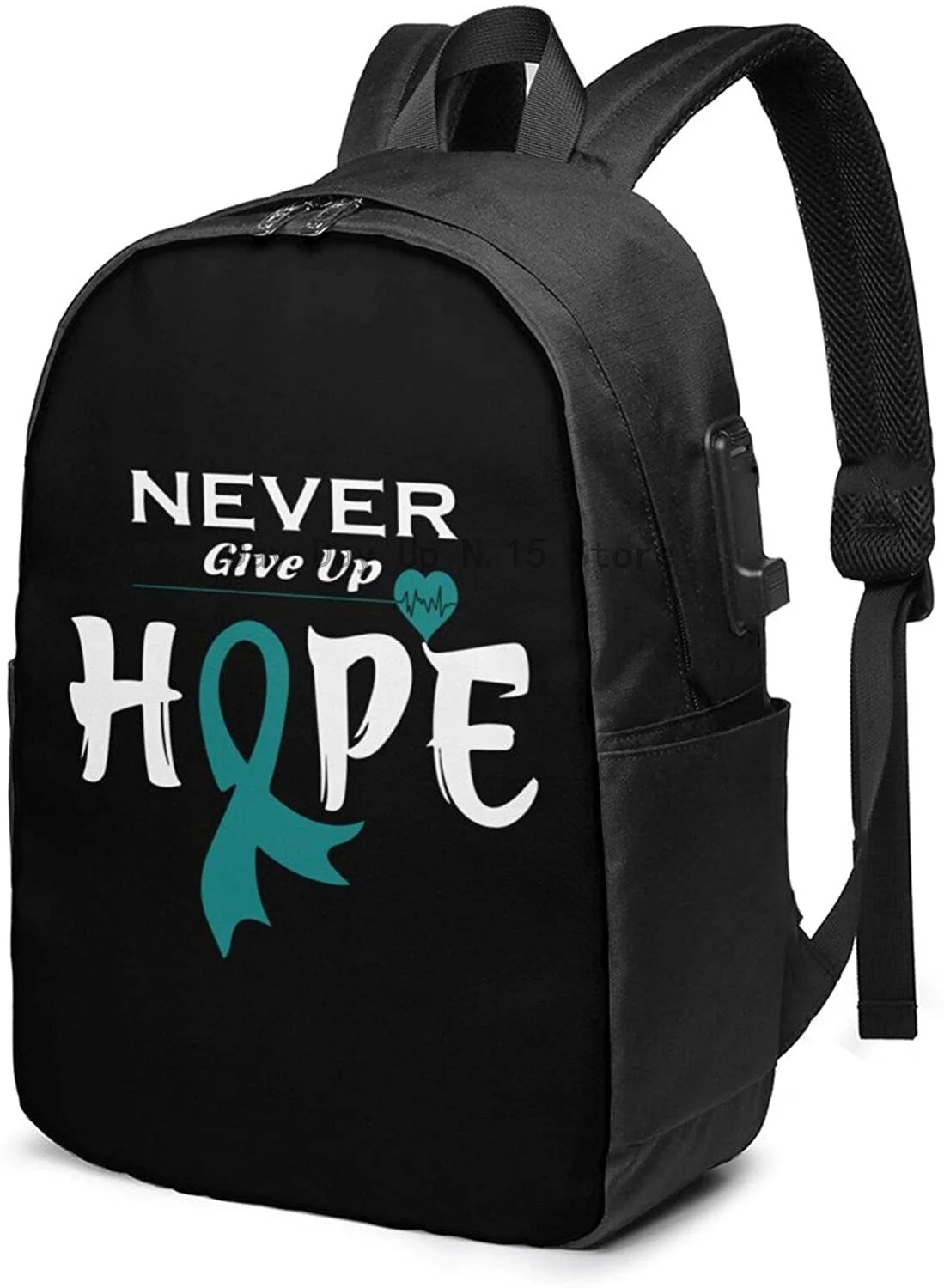 Lung Cancer Awareness Business Laptop School Bookbag Travel Backpack with USB Charging Port & Headphone Port Fit 17 in
Lung Cancer Awareness Business Laptop School Bookbag Travel Backpack with USB Charging Port & Headphone Port Fit 17 in